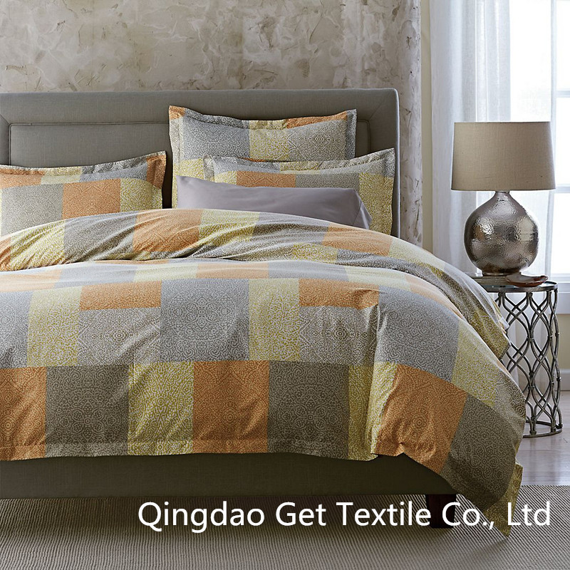 Squares 100% Cotton/ Polyester Comfortable Bedding Sets 2016