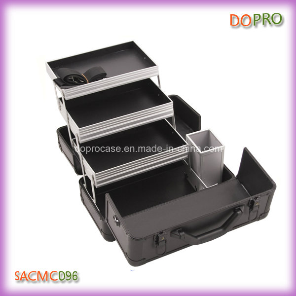 Solid Color ABS Surface Wholesale Professional Makeup Cases (SACMC096)