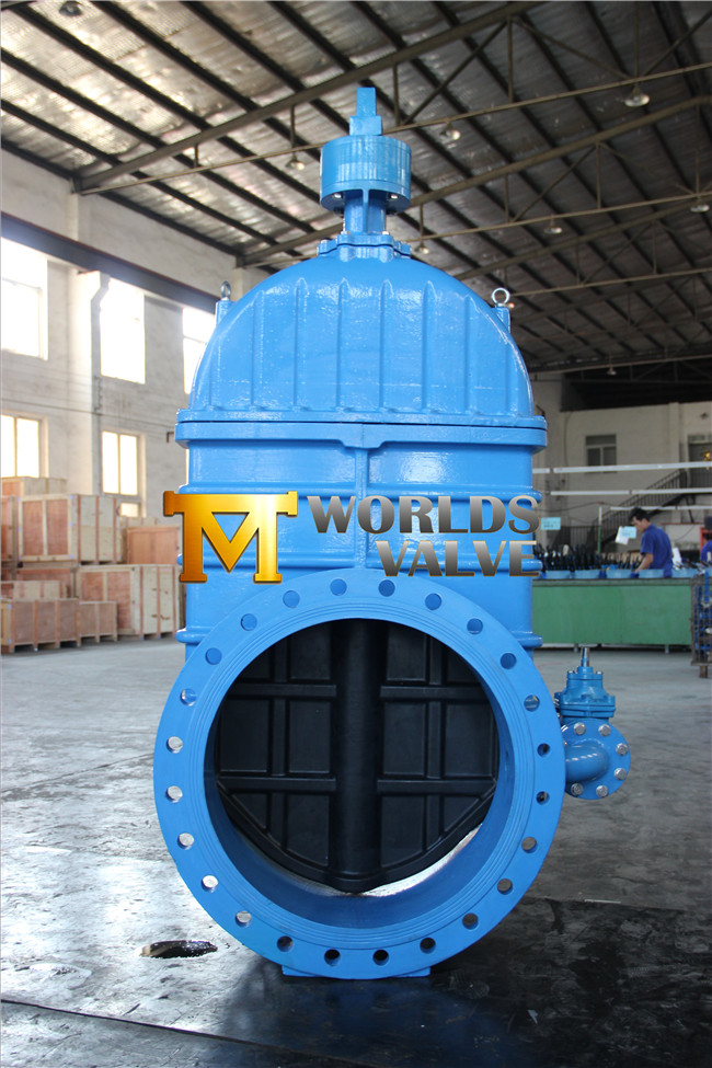 Nrs Ductile Iron Rubber Gate Valve for Water (Z45X-10/16)