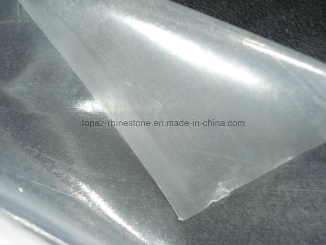 Embroidery Fabric Laminated Po 0.08mm Hot Melt Adhesive Backing Film (HF-PO 0.08mm)