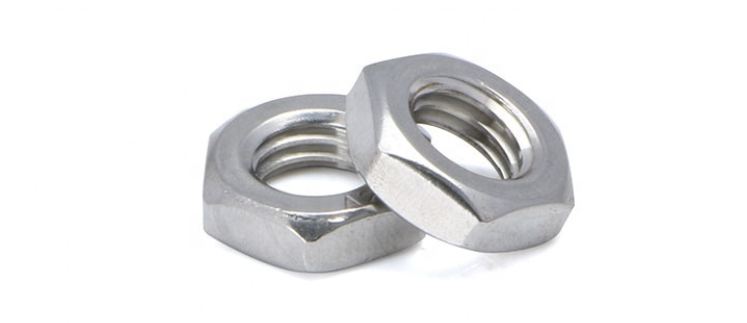 Stainless Steel Hex Jam Nut