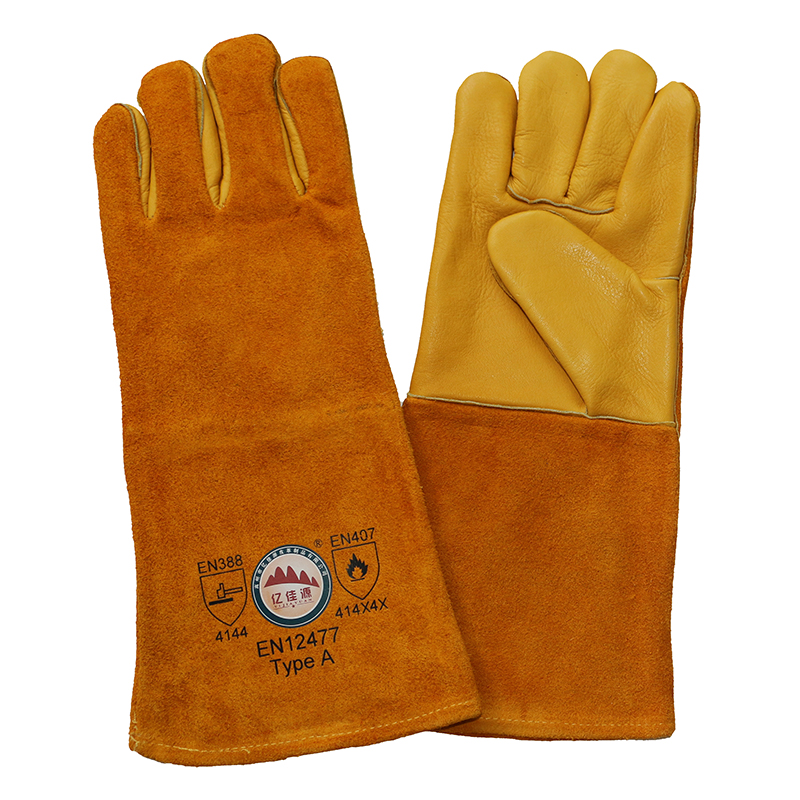 Safety Workers Welding Gloves From Gaozhou Manufacturer