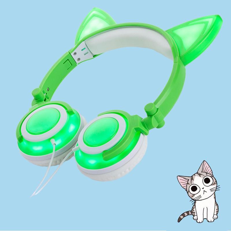 stereo wired kids headphone