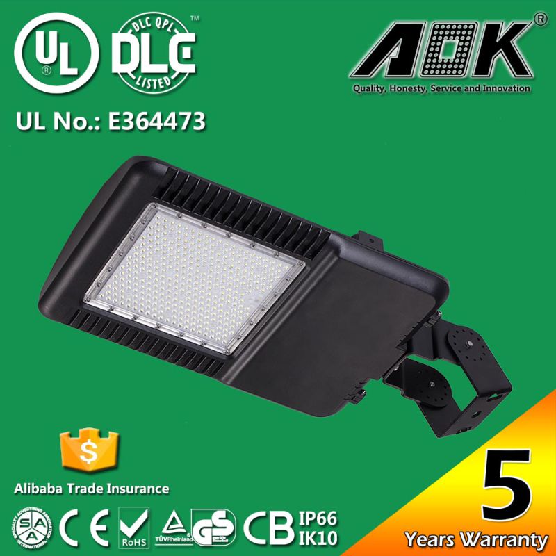 UL cUL Dlc Approved Taiwan Meanwell Driver 130lm/W 1000W Replacement LED Parking Lot Light