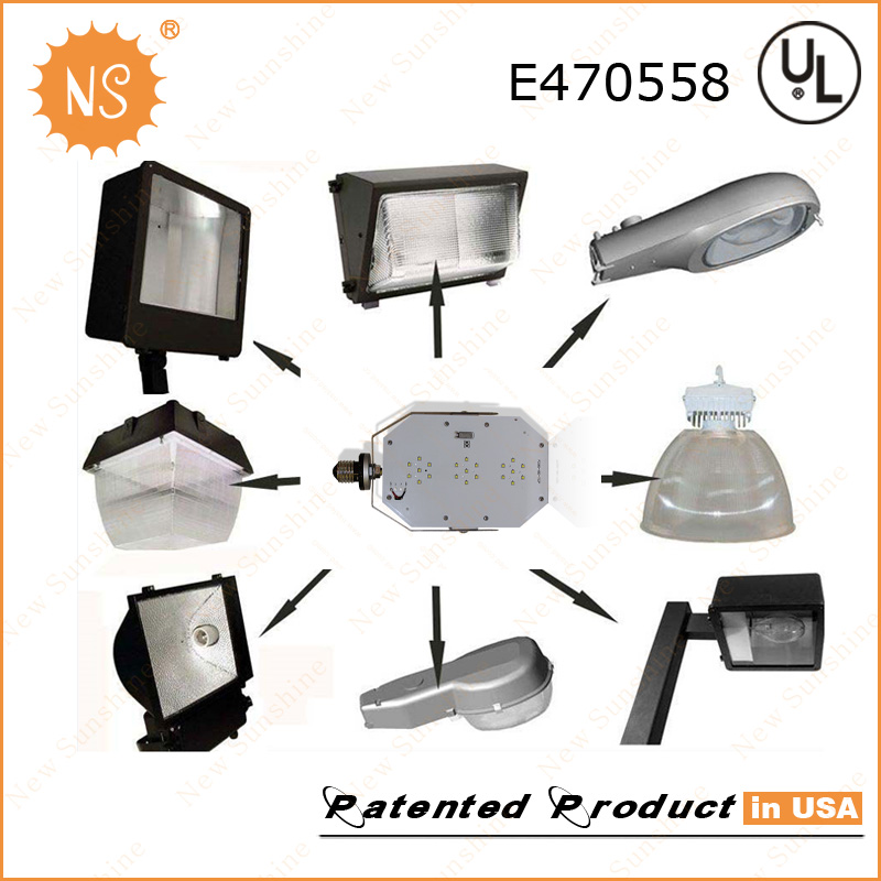E39 E26 80W LED Retrofit Kits for 250W Parking Lot Lamp