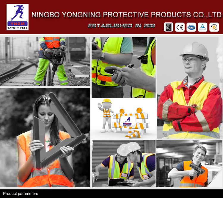 High Visibility Workwear Reflective Safety Vest