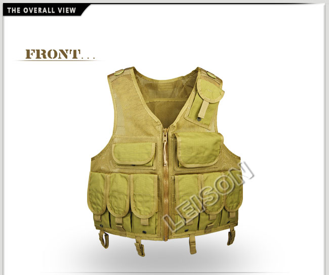 Mesh Tactical Vest with ISO Standard