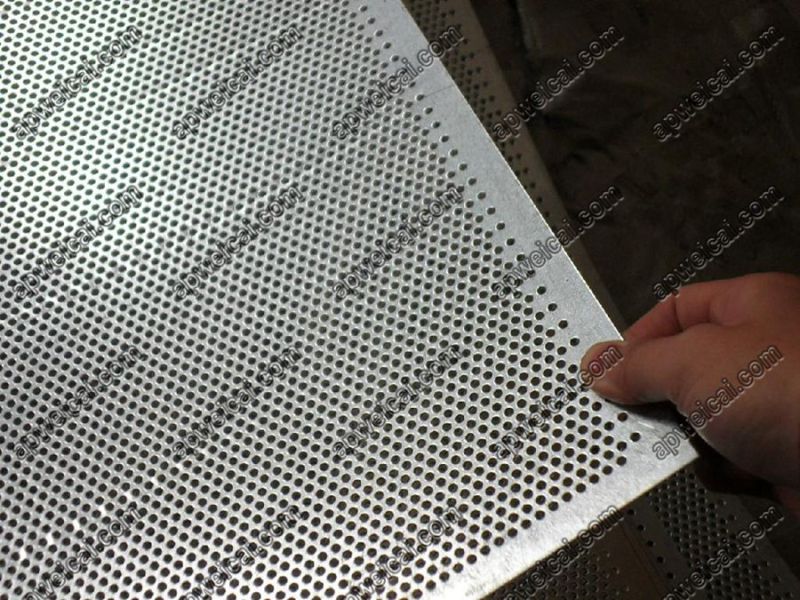PVC Coated Perforated Metal Sheet
