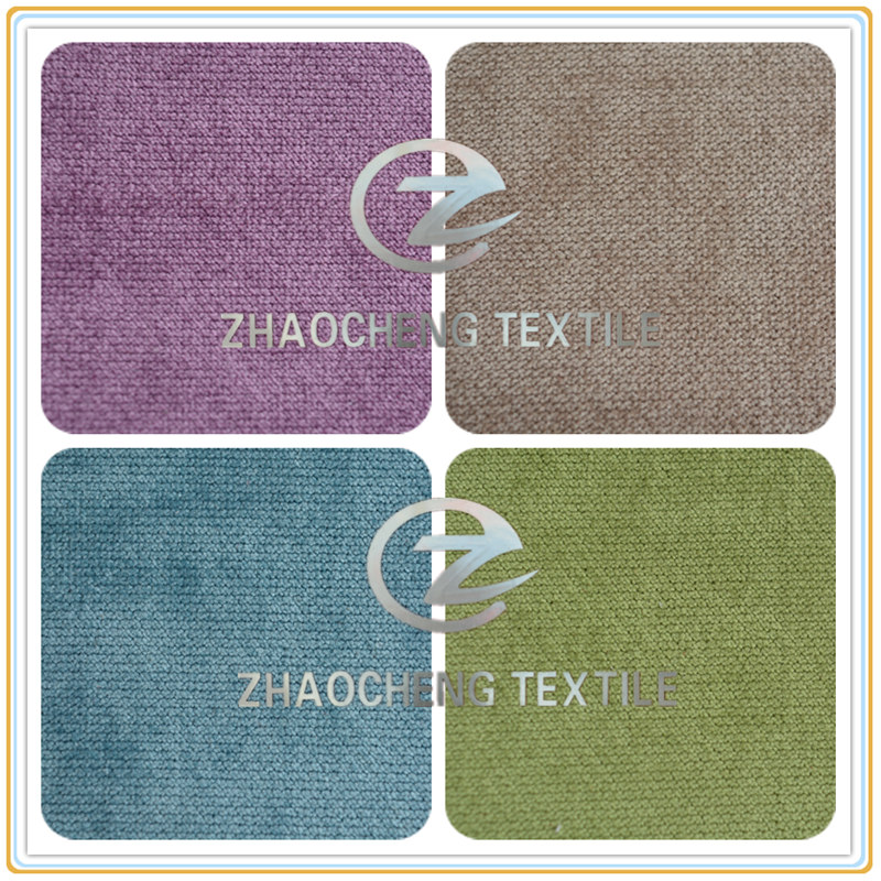 32W Poly/Nylon Bonded Corduroy Fabric for Sofa Use (ZCCF055)