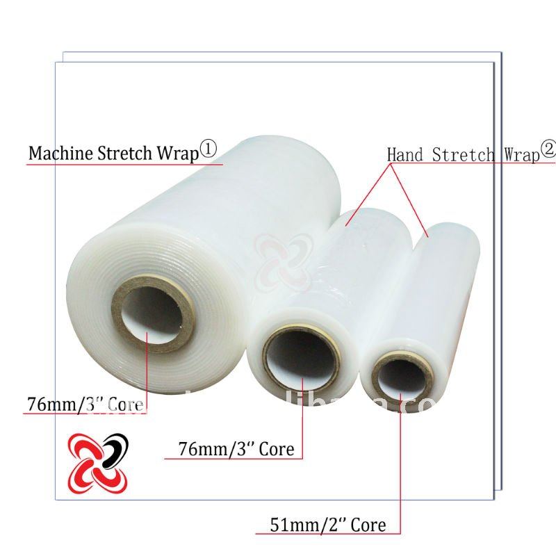 Clear Stretch Film Plastic Pallet Wrap