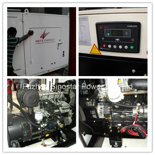 Diesel Electric Generator 7kw Powered by Perkins 403A-11g1 Engine