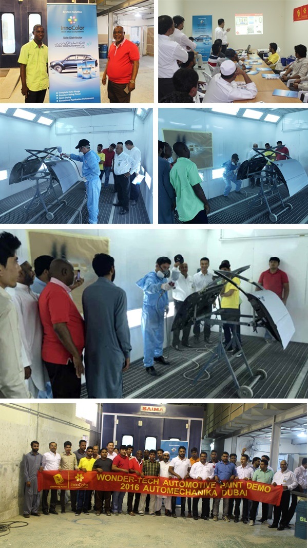 Easy Using 2k Red Solid Acrylic Car Coating