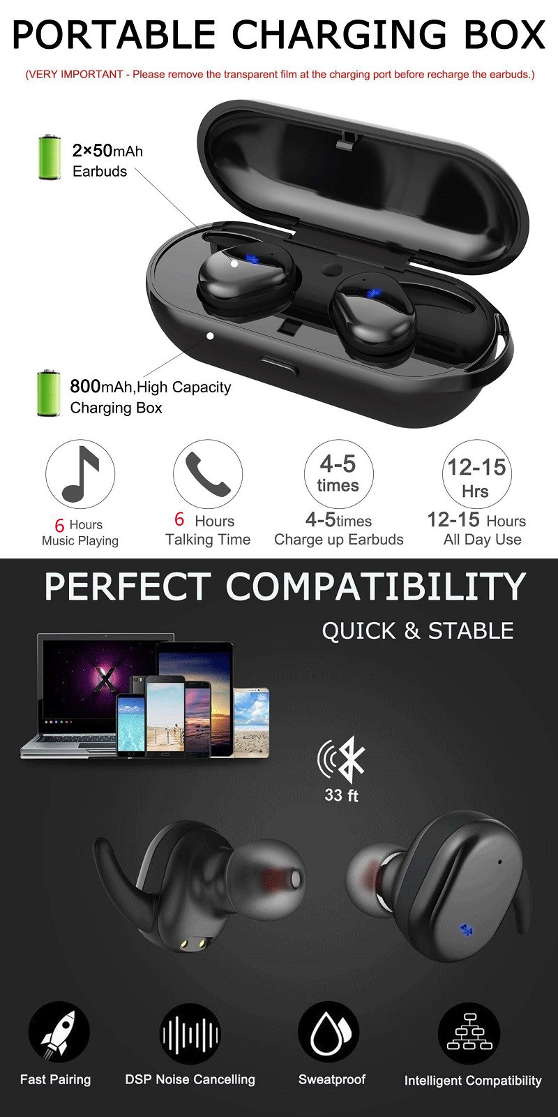 Bluetooth Earphone