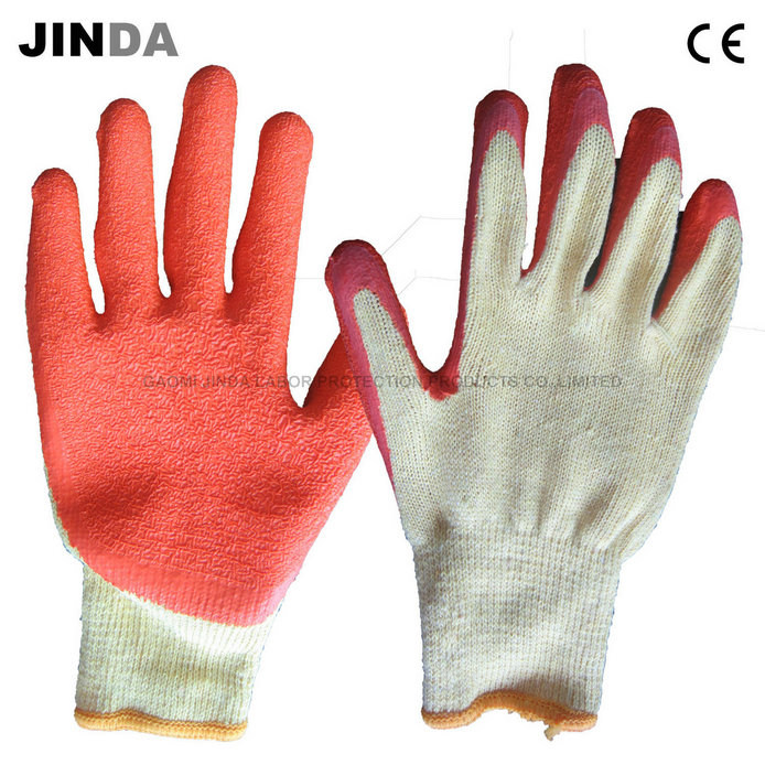 Construction Work Latex Coated Gloves (LS010)