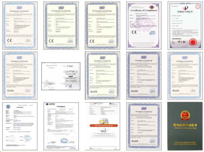 Animal Sleep Headband certificates