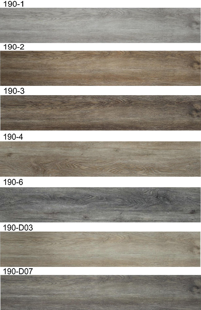 Wood Effect Lvt Vinyl Click Plank PVC Vinyl Flooring