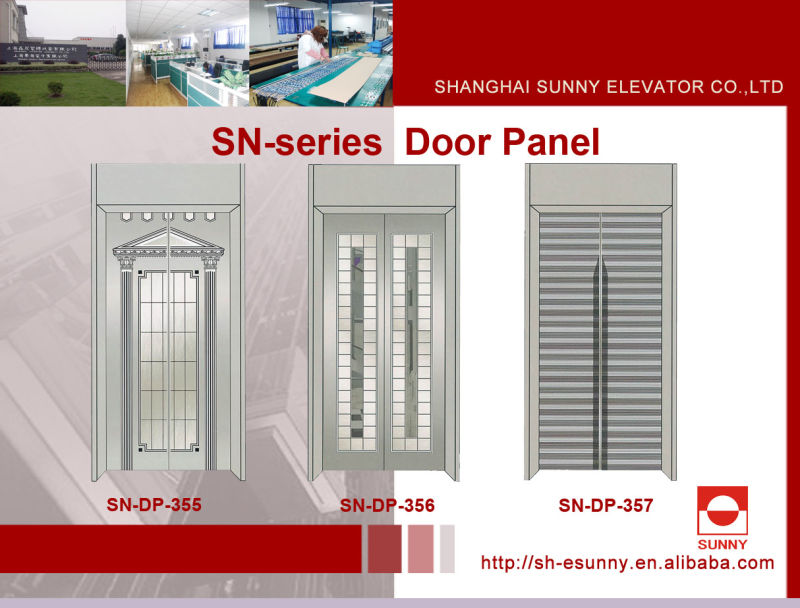 Elevator Door Panel with Mirror Surface (SN-DP-310)