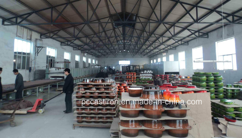 Ce Qualifed Cast Iron Fondue Set Price China Factory