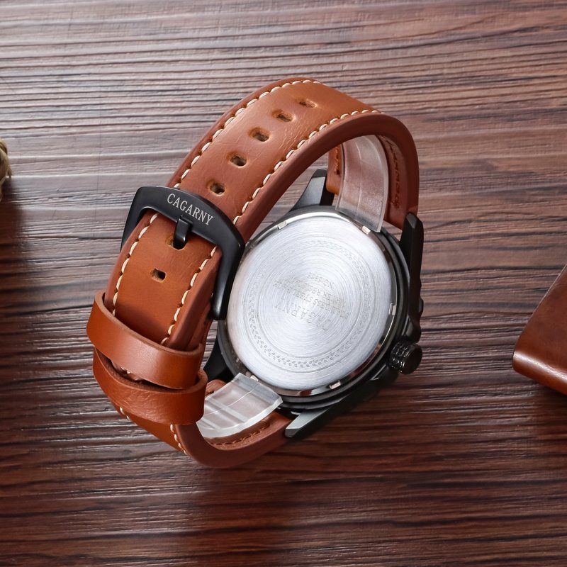 Luminous Wristwatch 4.6mm Case Sizebig Hands Unisex Wear