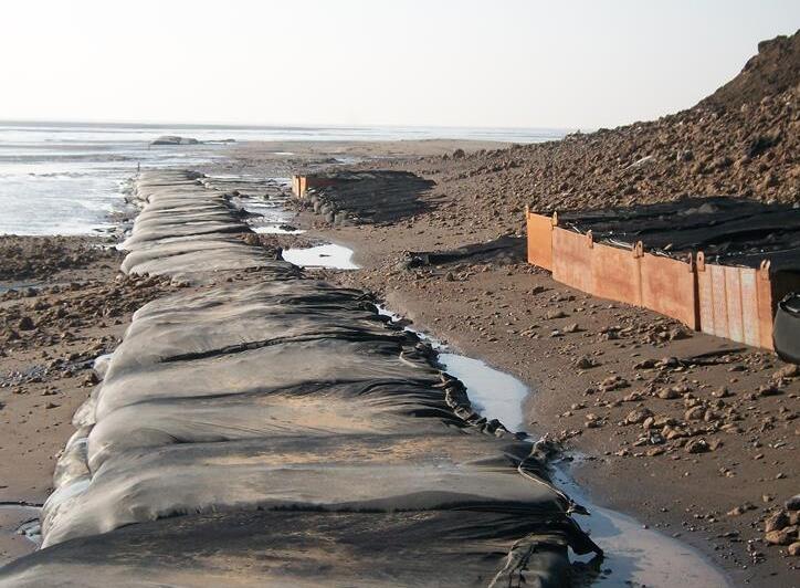 Geobag Shoreline Protection Riverbank Revetments &Floods Protection