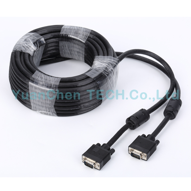 OEM HD 15pins Male to Male VGA Cable for Computer