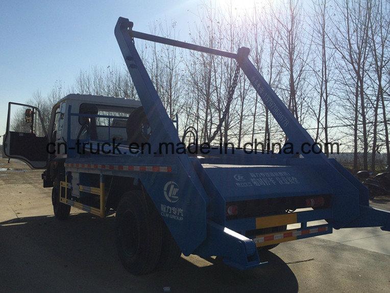 China Hotsales 4X2 10cbm Swing Arm Garbage Truck