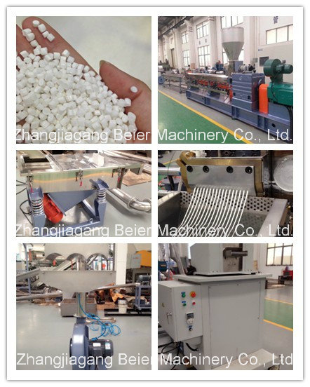 Plastic Masterbatch Parallel Twin Screw Extruder Cold Strand Pelletizing/Compounding/ Recycling/Granulating Extrusion Machine