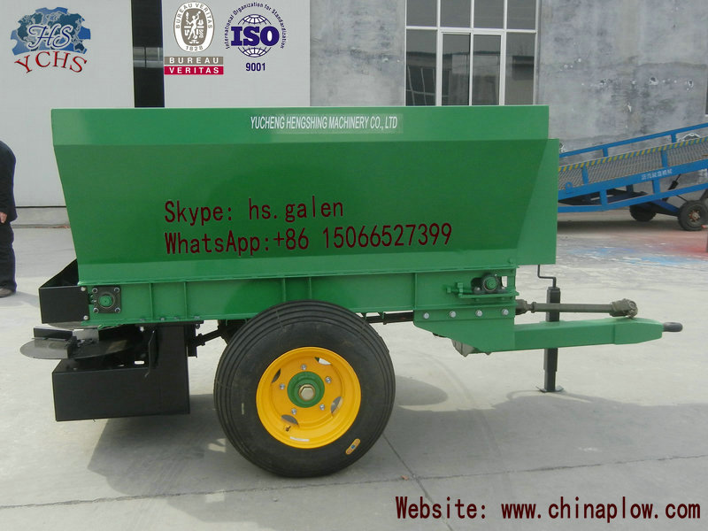 2016 New Type Mini Traction Fertilizer Spreader Matched with 25-50HP Tractor for Sale