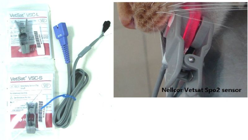 Touchscreen Animal Vet ECG EKG Veterinary Monitor with FDA (V-C50)