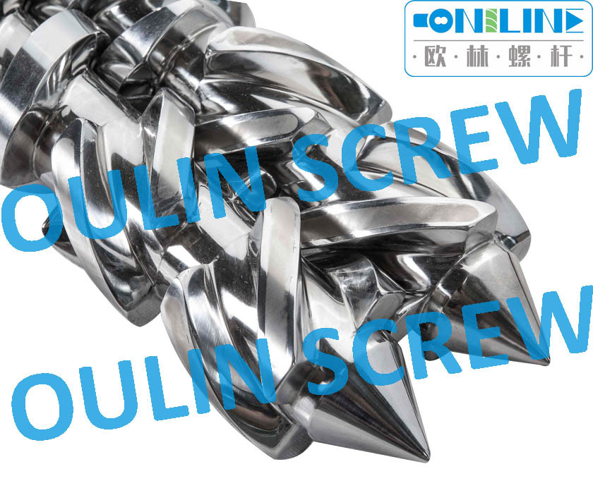 Baril à double vis pour l'extrusion Double Screw Barrel for Extrusion