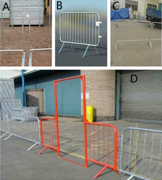 High Quality Galvanized Crowd Control Barriers for Sale