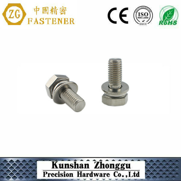 Stainless Steel Hex Bolt with Washer