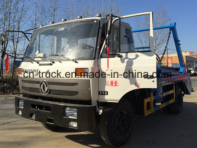 China Hotsales 4X2 10cbm Swing Arm Garbage Truck