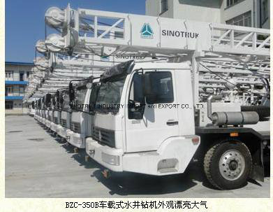 Professional Manufacture Water Well Drilling Truck of 600meters Depth