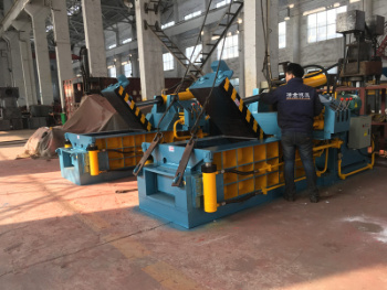 Y81q-135 Hydraulic Forward-out Aluminum Cans Baling Machine