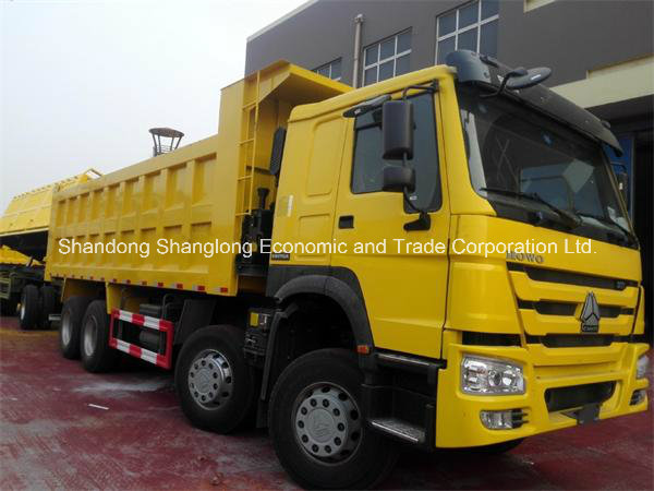 HOWO 12 Wheels Dumper Truck for Angola