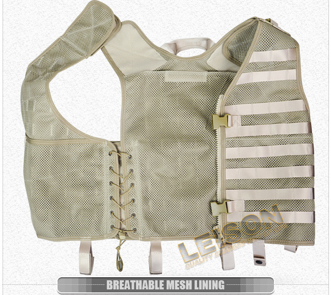 Tactical Mesh Vest with Magazine Pouches