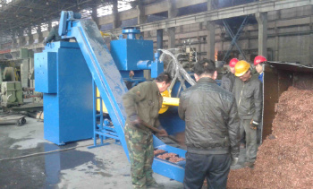 Y83W-1000 Big Horizontal Steel Crumbles Briquetting Press Machine (CE)