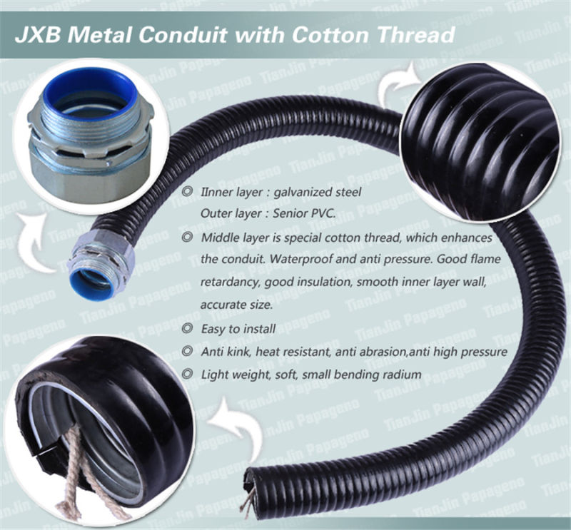 1 Inch Waterproof Flexible Underground Cable Conduit for Wire