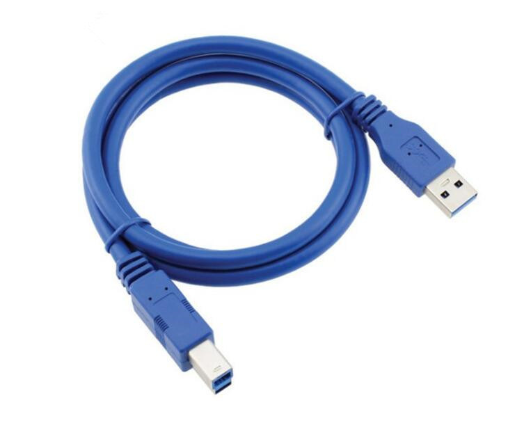 Cabo de dados de extensão de conector de impressora USB 3.0 Am a Bm