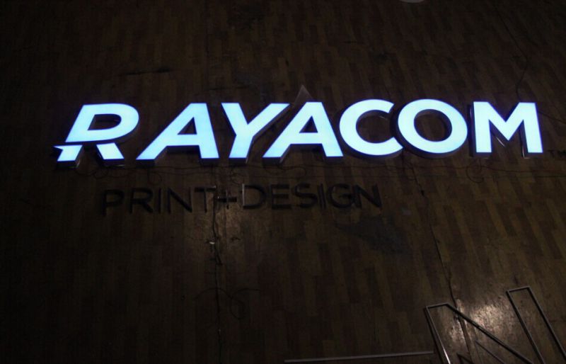 LED Front Lit Acrylic Channel Letter Signs for Shop