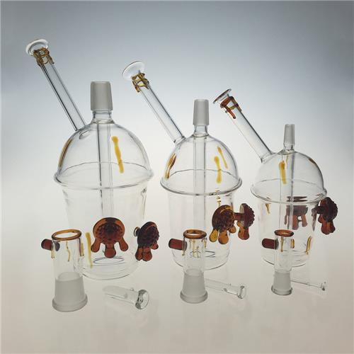 Rigs Honey Cup Glass Oil Rigs Smoking Water Pipes (ES-GB-388)