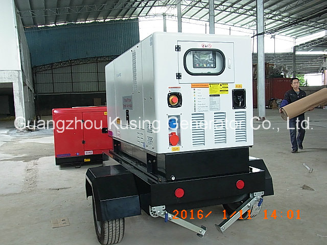 Pk30080 portable Mobile Trailer Diesel Silent Soundproof Generator Series