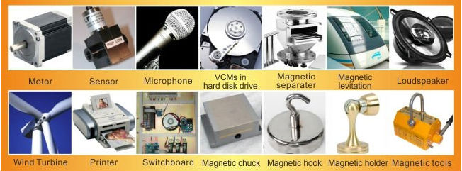 High Precision Cylinder NdFeB Magnets with Inner Hole