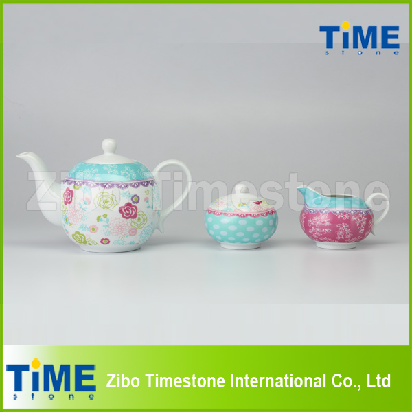 Porcelain Wholesale 3PCS Tea Set