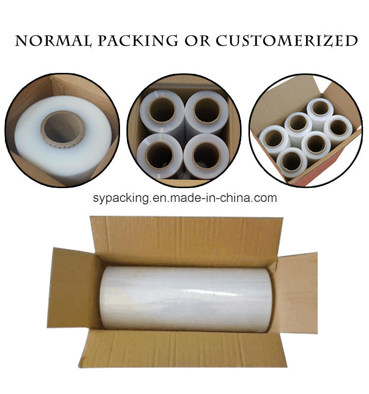 Pabrik LLDPE Pallet Wrap Packaging Stretch Film