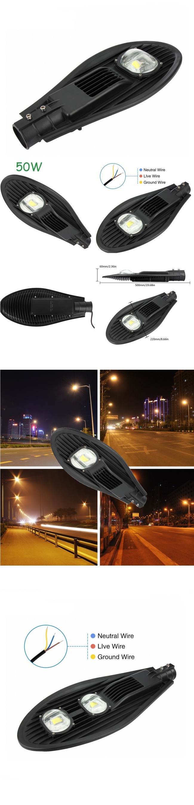 High Quality 40W LED Street Lighting Solar Street Lamp IP65