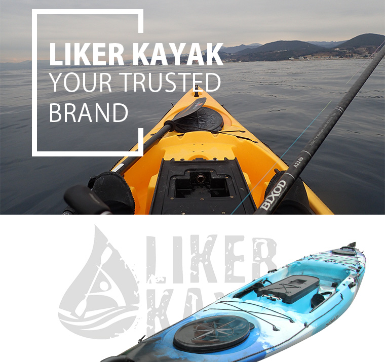 Liker Angler Series 4.3m Fishing Boat Sit on Top Could Added with a Motor to Free Your Hands