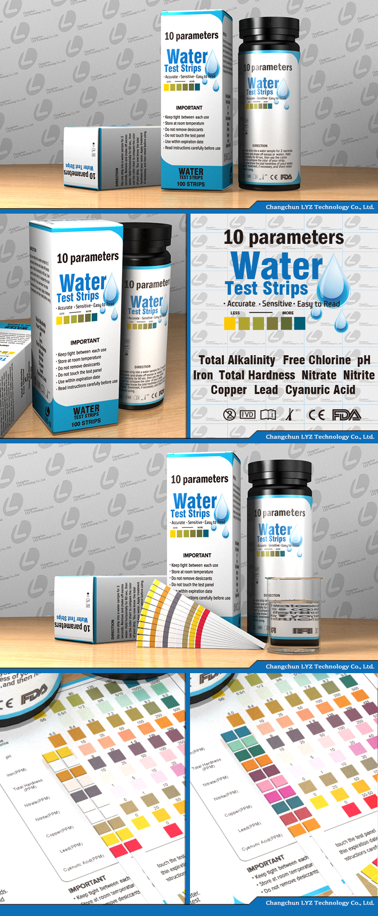 water test strips