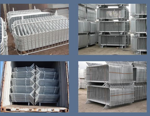 UK Type Style Metal Farm Gates with Hot Dipped Galvanized Finished